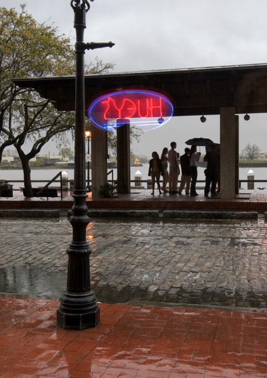 Rain, Savannah from Huey's